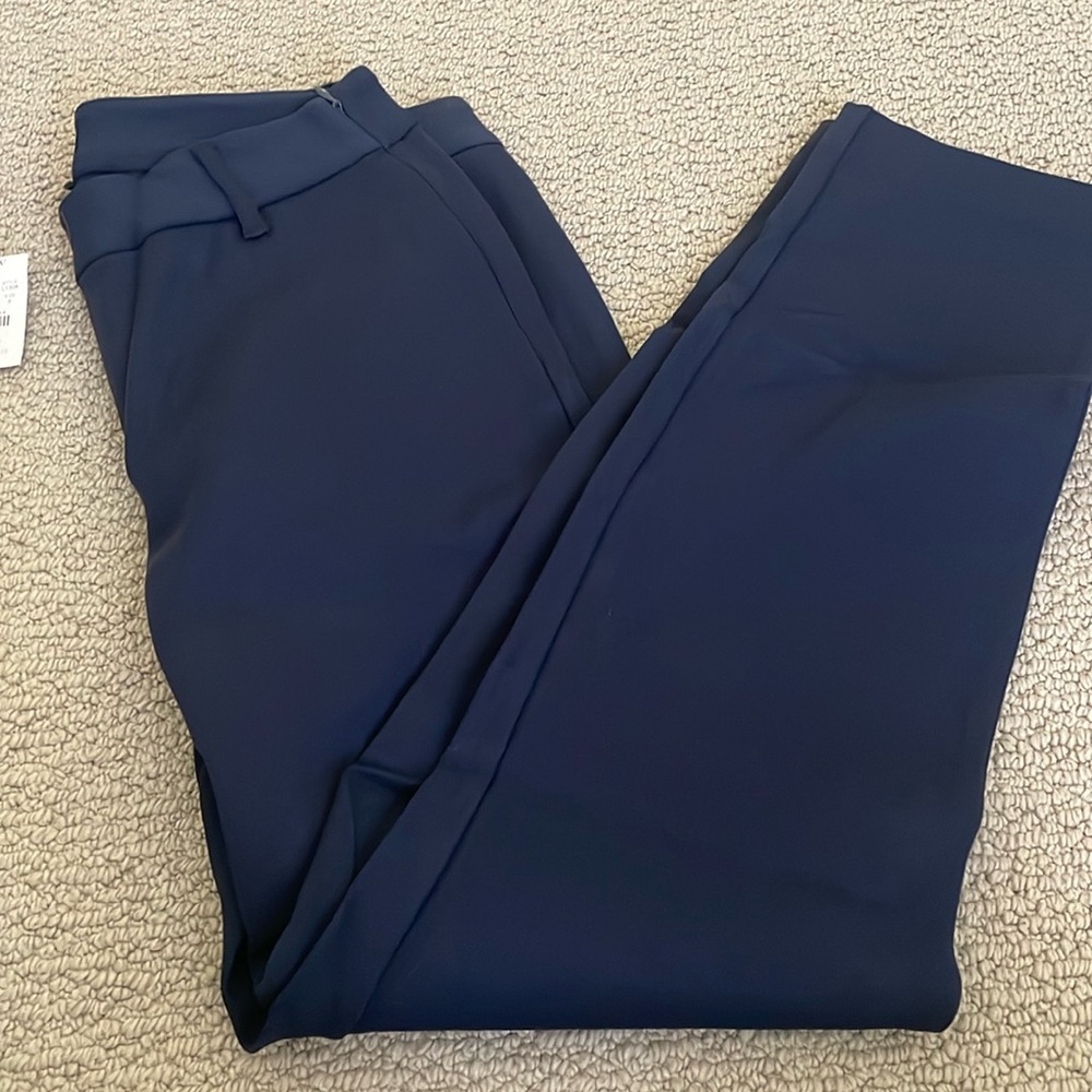 J.crew NWT POINTE SUITING PANT NAVY SIZE 8